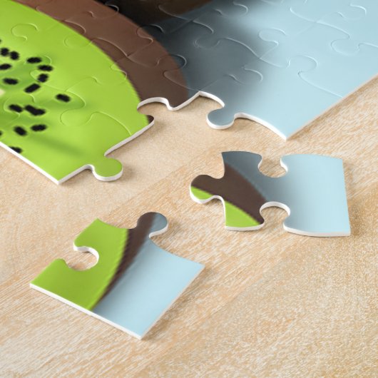 Groenten en fruit - legpuzzel (Zijkant)