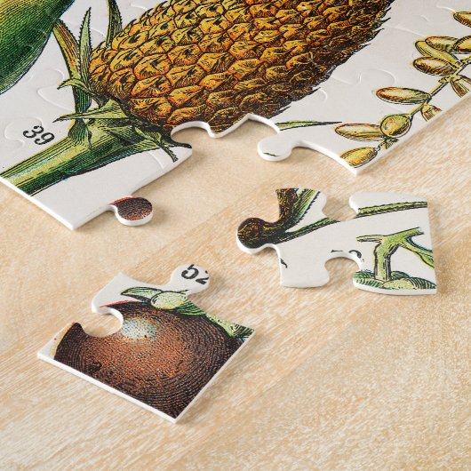 Groenten en fruit legpuzzel (Zijkant)