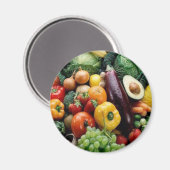 GROENTEN EN FRUIT MAGNEET (Voorkant / Achterkant)