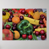 Groenten en fruit poster (Voorkant)