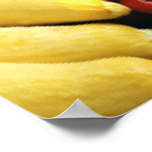 GROENTEN EN FRUIT POSTER (Hoek)