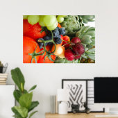 Groenten en fruit poster (Thuiskantoor)