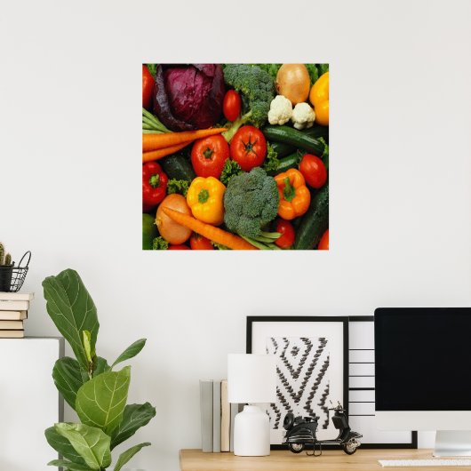 GROENTEN EN FRUIT POSTER (Thuiskantoor)