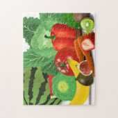 Groenten en fruit puzzel (Verticaal)