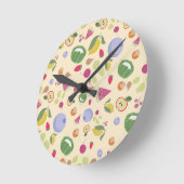 groenten en fruit ronde klok (Hoek)