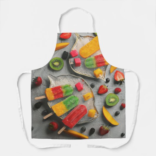 groenten en fruit schort (Voorkant)