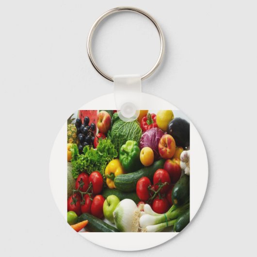 GROENTEN EN FRUIT SLEUTELHANGER (Voorkant)