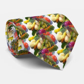 GROENTEN EN FRUIT STROPDAS (Opgerold)