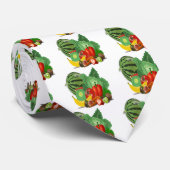 groenten en fruit stropdas (Opgerold)