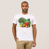Groenten en fruit t-shirt (Voorkant volledig)