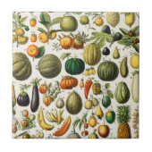 Groenten en fruit tegeltje (Voorkant)