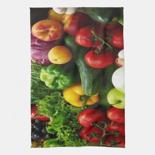 GROENTEN EN FRUIT THEEDOEK (Verticaal)