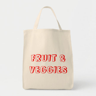 Groenten en fruit tote bag