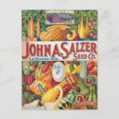 groenten en fruit, van de soort "Salzer Seed Cata Briefkaart (Voorkant)