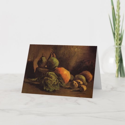 Groenten en fruit van Vincent van Gogh Kaart (Voorkant)
