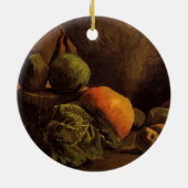Groenten en fruit van Vincent van Gogh Keramisch Ornament (Achterkant)