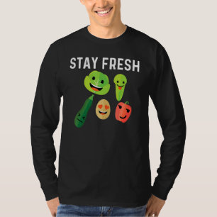 Groenten en fruit voor mannen, groenten en fruit t-shirt