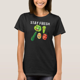 Groenten en fruit voor mannen, groenten en fruit t-shirt