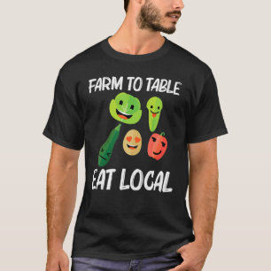 Groenten en fruit voor mannen, groenten en fruit t-shirt