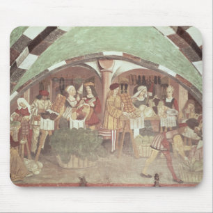 Groenten- en fruitmarkt muismat