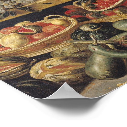 Groenten- en fruitmarkt poster (Hoek)