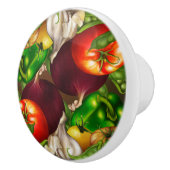 Groenten en kruiden Organic Natural Fresh Food Keramische Knop (Rechts)