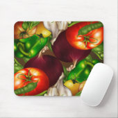 Groenten en kruiden Organic Natural Fresh Food Muismat (Met muis)