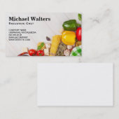 Groenten en pasta's visitekaartje (Voorkant / Achterkant)