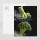 Groenten en voedingsmiddelen, vers briefkaart (Voorkant / Achterkant)