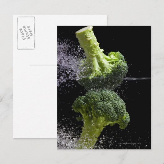 Groenten en voedingsmiddelen, vers briefkaart (Voorkant / Achterkant)