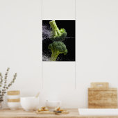 Groenten en voedingsmiddelen, vers poster (Keuken)