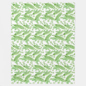 groenten erwten fleece deken (Voorkant)