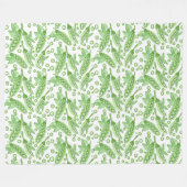 groenten erwten fleece deken (Voorkant (Horizontaal))