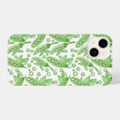 groenten erwten iPhone hoesje (Achterkant horizontaal)