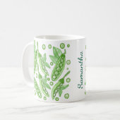 groenten erwten koffiemok (Voorkant links)