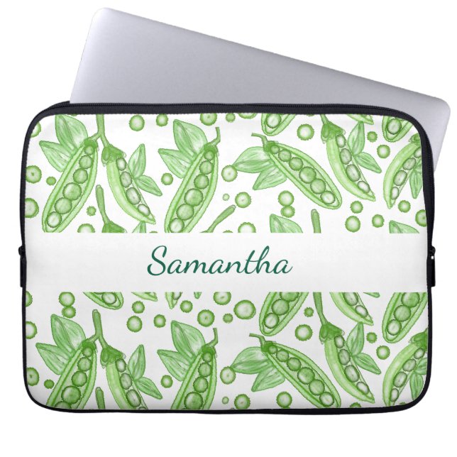 groenten erwten laptop sleeve (Voorkant)