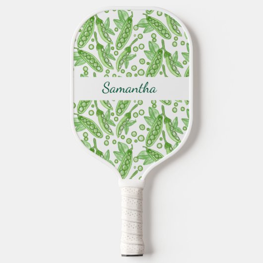 groenten erwten pickleball paddle (Voorkant)