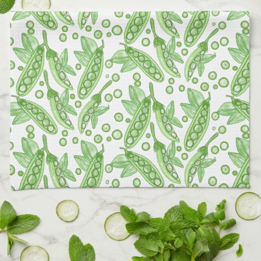 groenten erwten theedoek (Gevouwen)