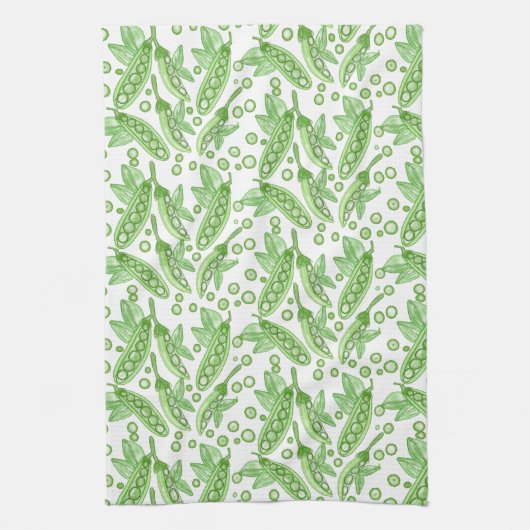 groenten erwten theedoek (Verticaal)