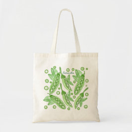 groenten erwten tote bag