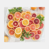  groenten fleece deken (Voorkant (Horizontaal))