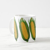 groenten; geelhoorn op de krab koffiemok (Voorkant links)