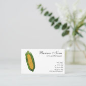  groenten; geelhoorn op de krab visitekaartje (Staand voorkant)