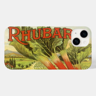  groenten kunnen kunst, Boerderij van Rhubarb, eti Case-Mate iPhone Case