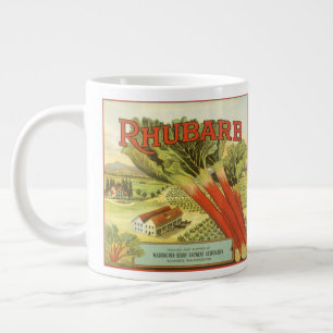 groenten kunnen kunst, Boerderij van Rhubarb, eti Grote Koffiekop