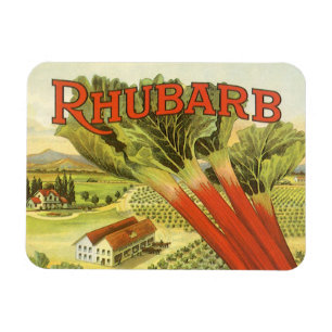 groenten kunnen kunst, Boerderij van Rhubarb, eti Magneet
