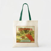  groenten kunnen kunst, Boerderij van Rhubarb, eti Tote Bag (Voorkant)