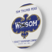 groenten kunnen kunst labelen, winsom erwten grote klok (Hoek)