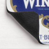 groenten kunnen kunst labelen, winsom erwten muismat (Hoek)