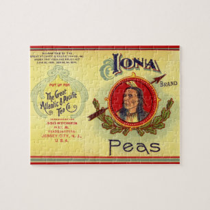  groenten kunnen kunst opnoemen, iona-erwten legpuzzel